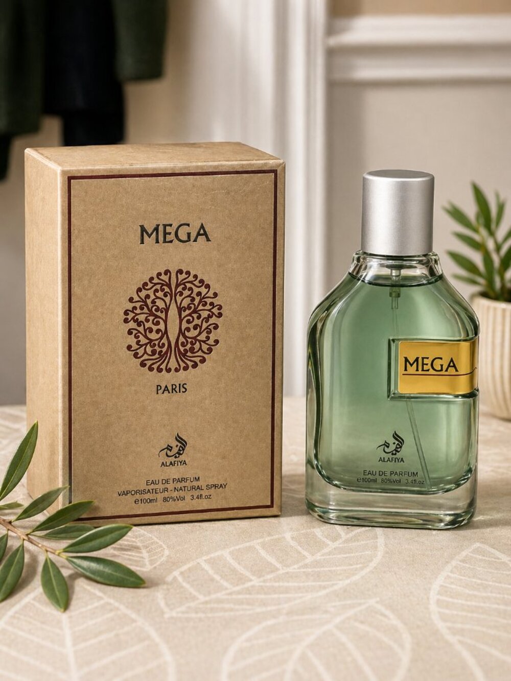 MegaBy Alafiya 100ml 3.4oz EDP Spray for Men